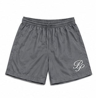 Light Grey Tracksuit Shorts